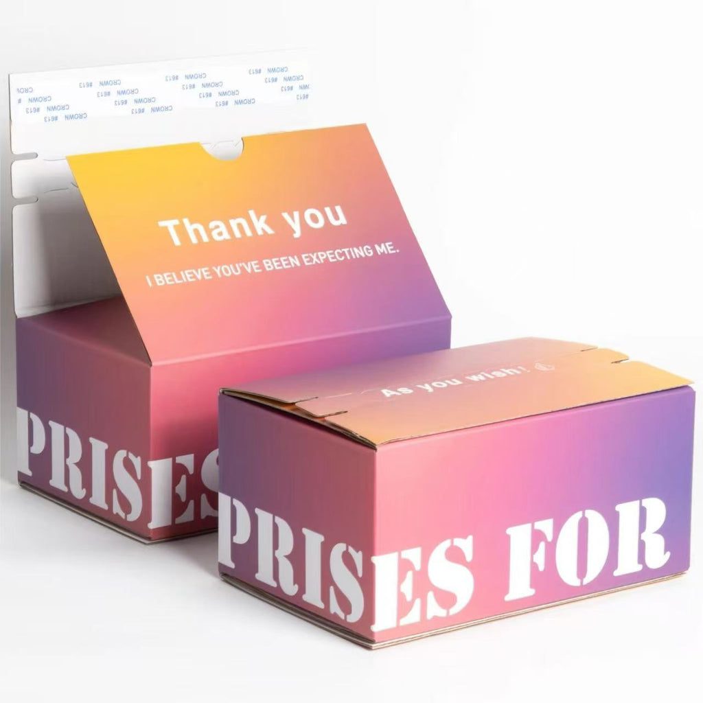 Customized Color Tear-Off Cartons